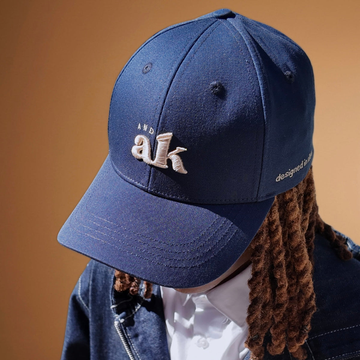 Casquette baseball bleu marine