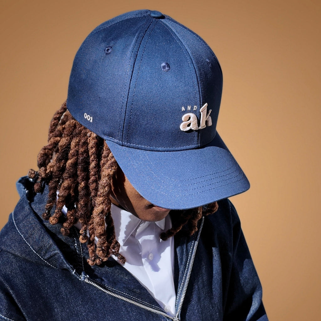 Casquette baseball bleu marine