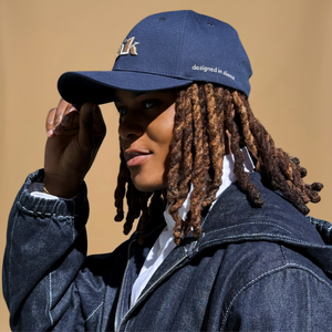 Casquette baseball bleu marine
